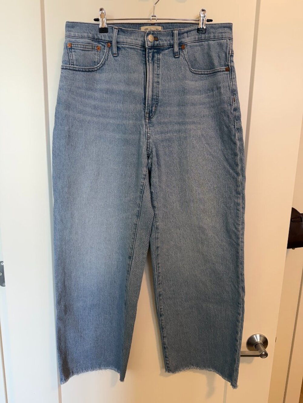 Madewell Perfect Vintage Wide-Leg Crop Jean | 31 T